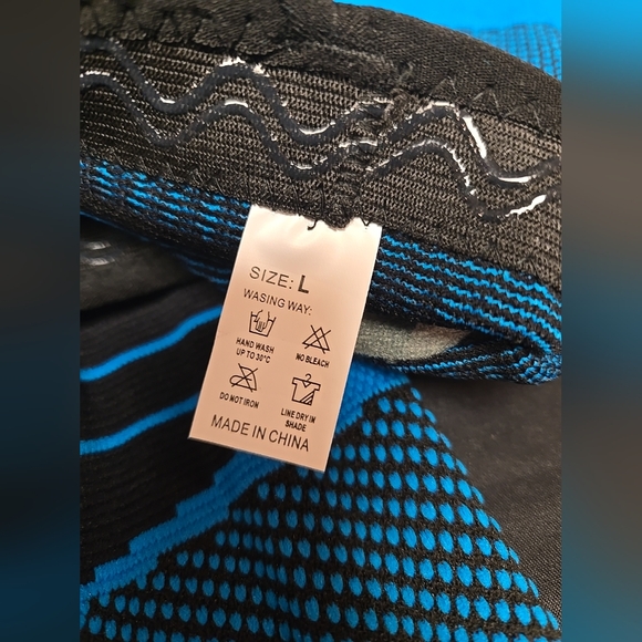 2 Pack Knee Braces With Side Stabilizer & Patella Gel Pads Size Large Blue - Picture 7 of 8